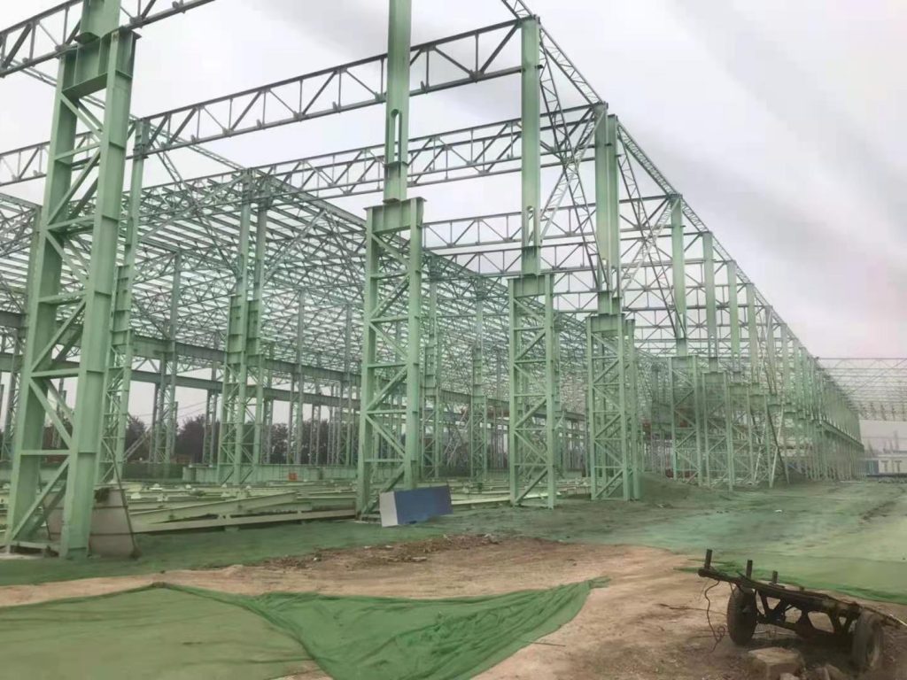 巨能特鋼高品質(zhì)特精鋼整生產(chǎn)線(xiàn)項(xiàng)目鋼結(jié)構(gòu)工程（建筑面積:95000m2）